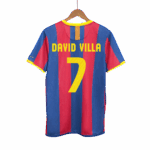 Retro Soccer Jersey DAVID VILLA #7 Barcelona Home 2010/11 - Image 4