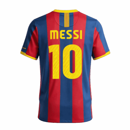 Retro Soccer Jersey MESSI #10 Barcelona Home 2010/11