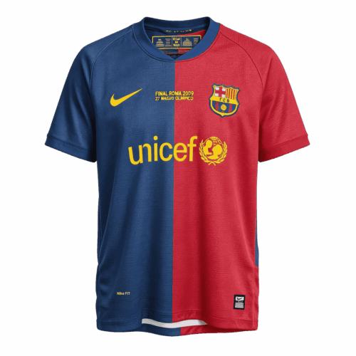 Retro Soccer Jersey Barcelona Home 2008/09 - UCL Final