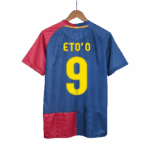Retro Soccer Jersey ETO'O #9 Barcelona Home 2008/09 - UCL Final - UCL - Image 3