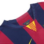 Retro Soccer Jersey MESSI #10 Barcelona Home 2014/15 - Image 3