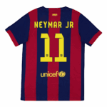 Retro Soccer Jersey NEYMAR JR #11 Barcelona Home 2014/15