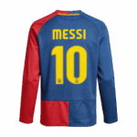 Retro Soccer Jersey MESSI #10 Barcelona Home Long Sleeve 2008/09 - UCL Final - UCL
