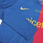 Retro Soccer Jersey MESSI #10 Barcelona Home Long Sleeve 2008/09 - UCL Final - UCL - Image 8