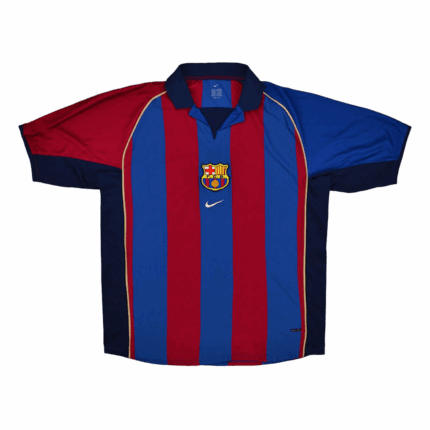 Retro Soccer Jersey Barcelona Home 2001/02