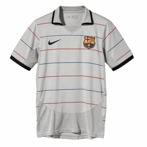 Retro Soccer Jersey Barcelona Away 2003/04
