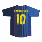 Retro Soccer Jersey RONALDINHO #10 Barcelona Away 2004/05