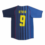 Retro Soccer Jersey ETO'O #9 Barcelona Away 2004/05