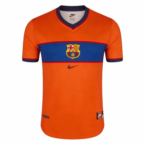 Retro Soccer Jersey Barcelona Third Away 1998/99