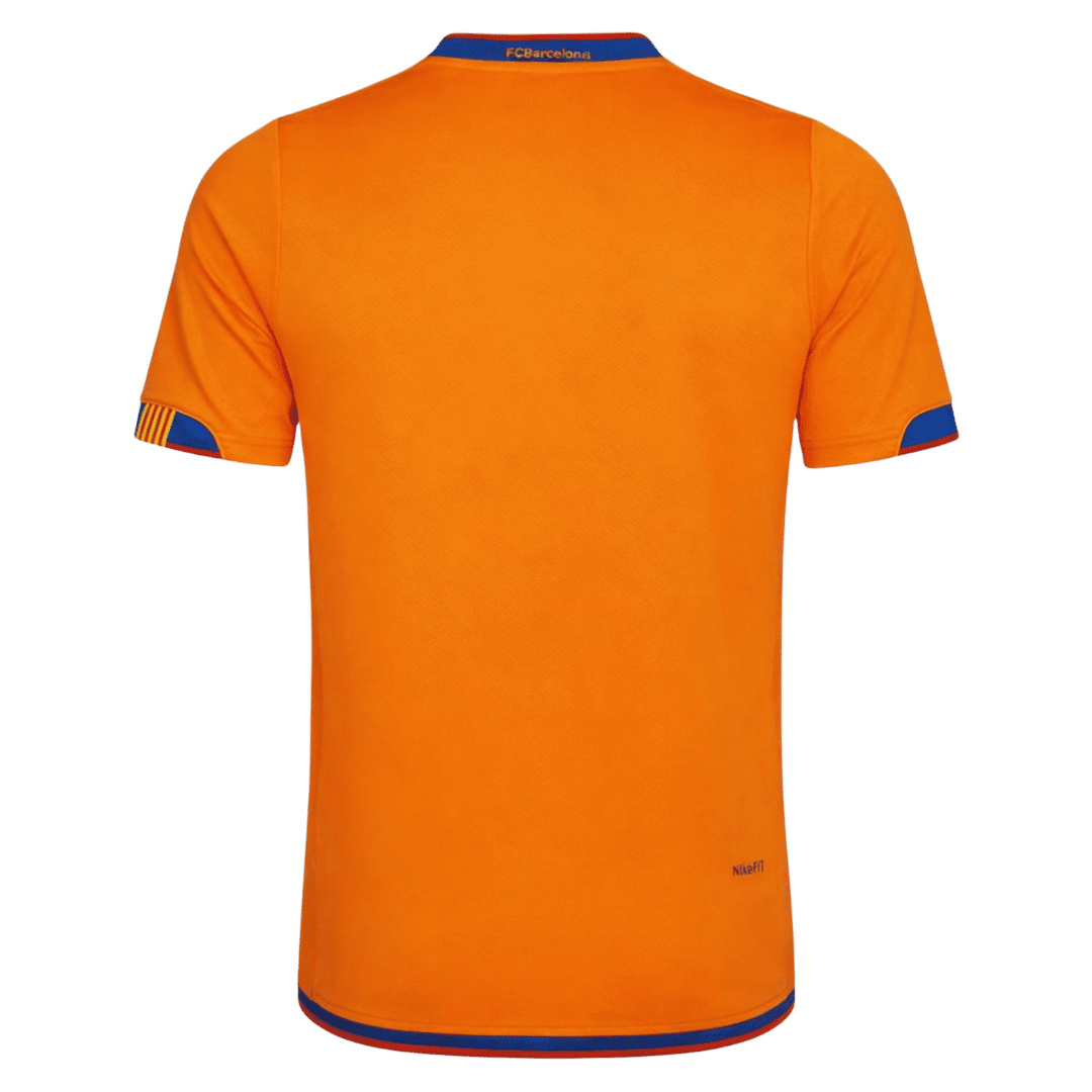 666708_2 Retro Soccer Jersey Barcelona Away 2006/07