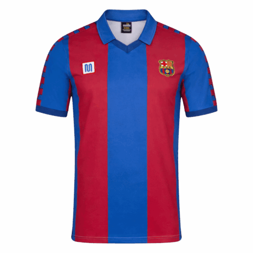 Retro Soccer Jersey Barcelona Home 1980/82
