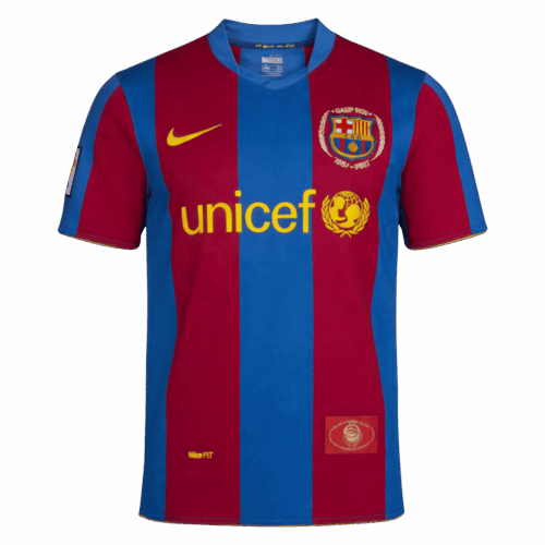 Retro Jersey Barcelona Home 2007/08 - 50th Anniversary
