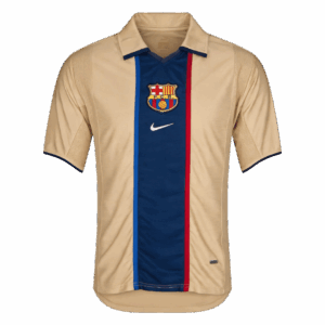 Retro Soccer Jersey Barcelona Away 2001/03