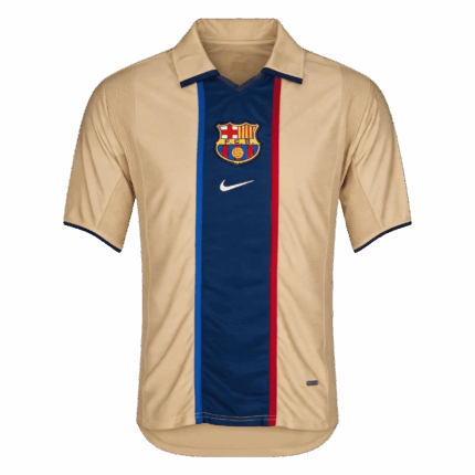 Retro Soccer Jersey Barcelona Away 2001/03