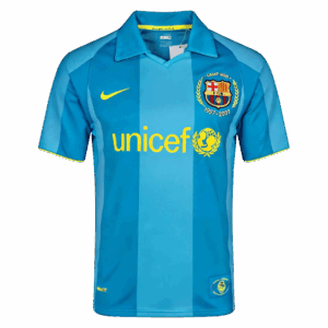 Retro Soccer Jersey Barcelona Away 2007/08