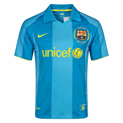 Retro Soccer Jersey Barcelona Away 2007/08