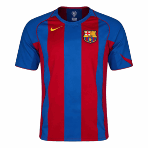 Retro Soccer Jersey Barcelona Home 2004/05