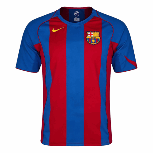 Retro Soccer Jersey Barcelona Home 2004/05