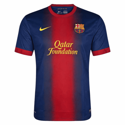 Retro Soccer Jersey Barcelona Home 2012/13