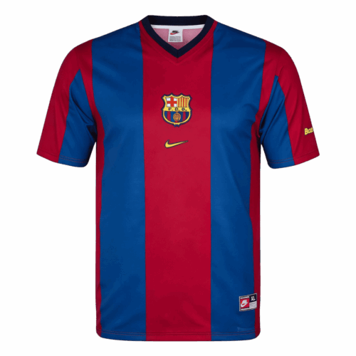 Retro Soccer Jersey Barcelona Home 1998/99