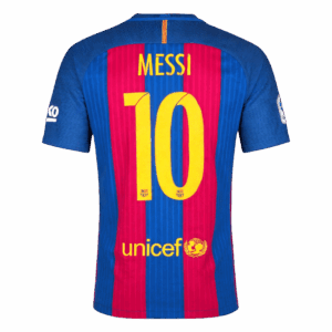 695698_2 Retro Soccer Jersey MESSI #10 Barcelona Home 2016/17