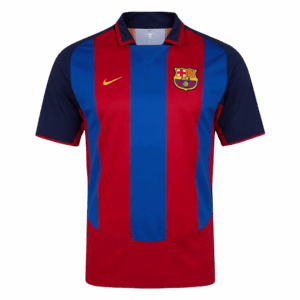 702342_1 Retro Soccer Jersey Barcelona Home 2003/04