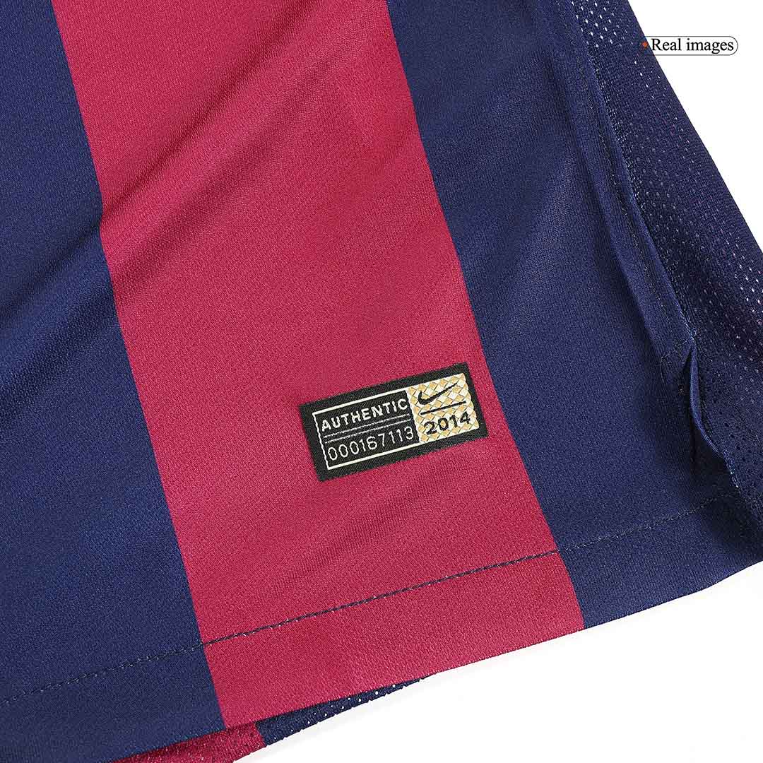 Retro Soccer Jersey NEYMAR JR #11 Barcelona Home 2014/15
