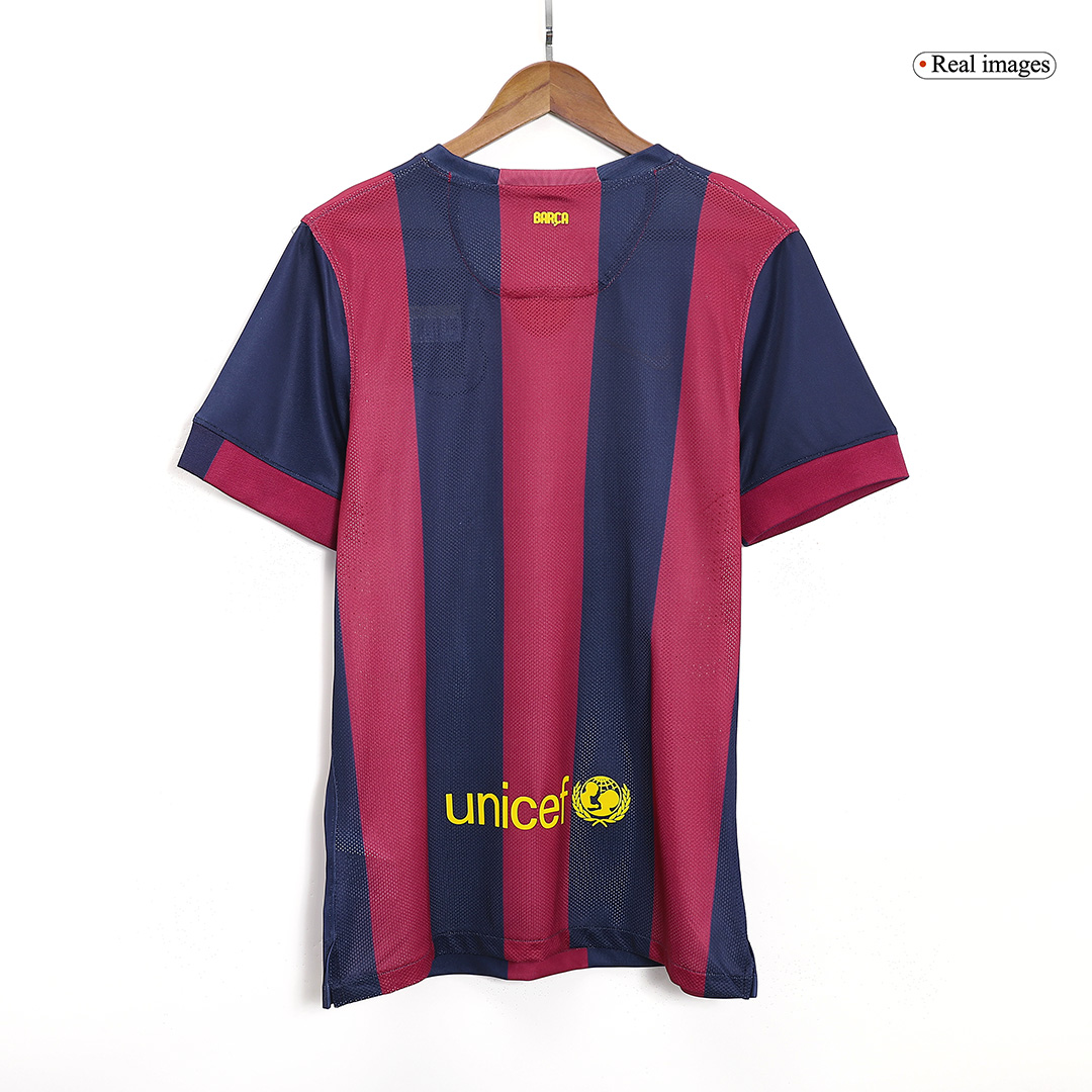 Retro Soccer Jersey NEYMAR JR #11 Barcelona Home 2014/15