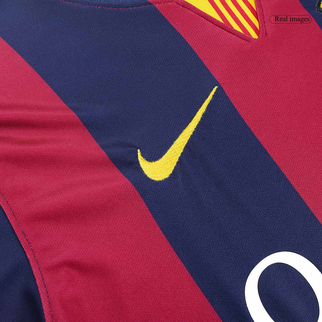Retro Soccer Jersey NEYMAR JR #11 Barcelona Home 2014/15