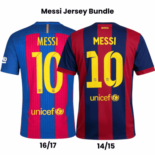 Retro Barcelona MESSI #10 Home 2016/17 & 2014/15