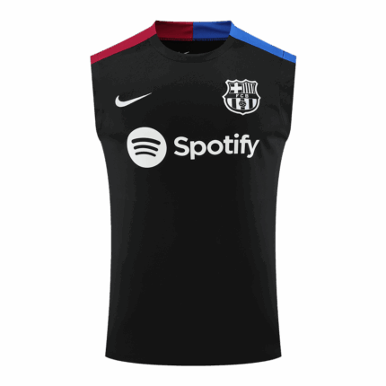 Barcelona Pre-Match Sleeveless Top Black