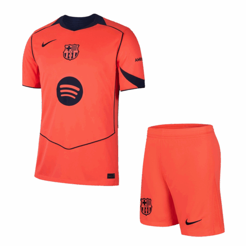 Barcelona Third Away Jerseys Kit 2025/26
