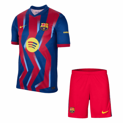 Barcelona Fourth Away Jerseys Kit 2025/26