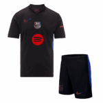 Barcelona Away Jerseys Kit- Spotify Logo Without Text