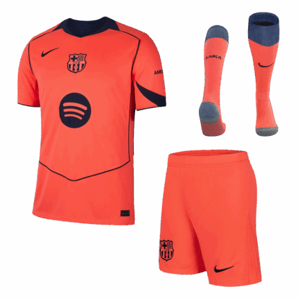 Barcelona Third Away Jerseys Full Kit 2025/26