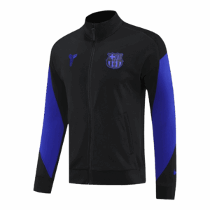Barcelona Home Jacket Tracksuit 2025/26 Black&Purple - Image 6