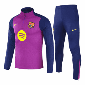 Barcelona 1/4 Zip Tracksuit 2025/26 Purple