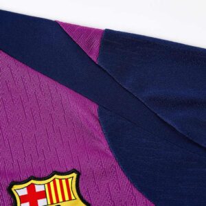 Barcelona 1/4 Zip Tracksuit 2025/26 Purple - Image 8