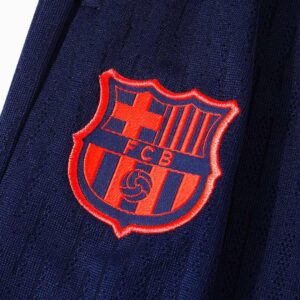 Barcelona 1/4 Zip Tracksuit 2025/26 Black&Orange - Image 16