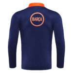 619444_4 Barcelona 1/4 Zip Tracksuit 2025/26 Black&Orange