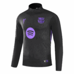 Barcelona 1/4 Zip Tracksuit 2025/26 Black