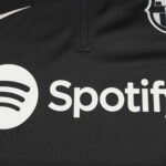 Barcelona 1/4 Zip Tracksuit Black - Image 9