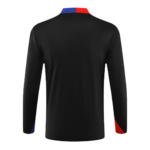 Barcelona 1/4 Zip Tracksuit Kids Black - Image 4
