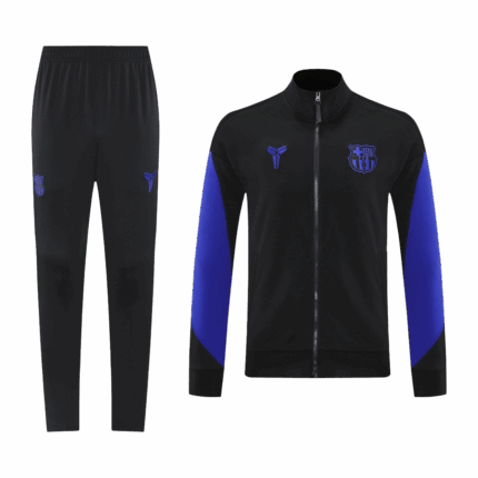 Barcelona Jacket Tracksuit 2025/26 Black&Purple