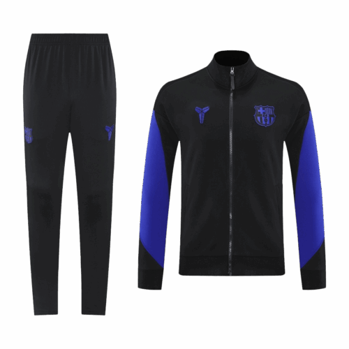 Barcelona Jacket Tracksuit 2025/26 Black&Purple