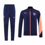 Barcelona Jacket Tracksuit 2025/26 Navy&Orange