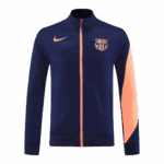 Barcelona Jacket Tracksuit 2025/26 Navy&Orange - Image 4