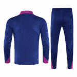 Barcelona 1/4 Zip Tracksuit 2025/26 Navy - Image 2