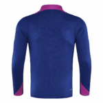 Barcelona 1/4 Zip Tracksuit 2025/26 Navy - Image 4