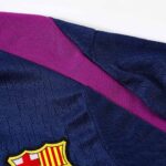Barcelona 1/4 Zip Tracksuit 2025/26 Kids Navy - Image 6
